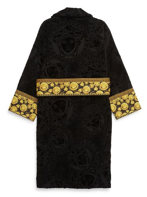 versace bathrobe for sale|versace monogram bathrobe.